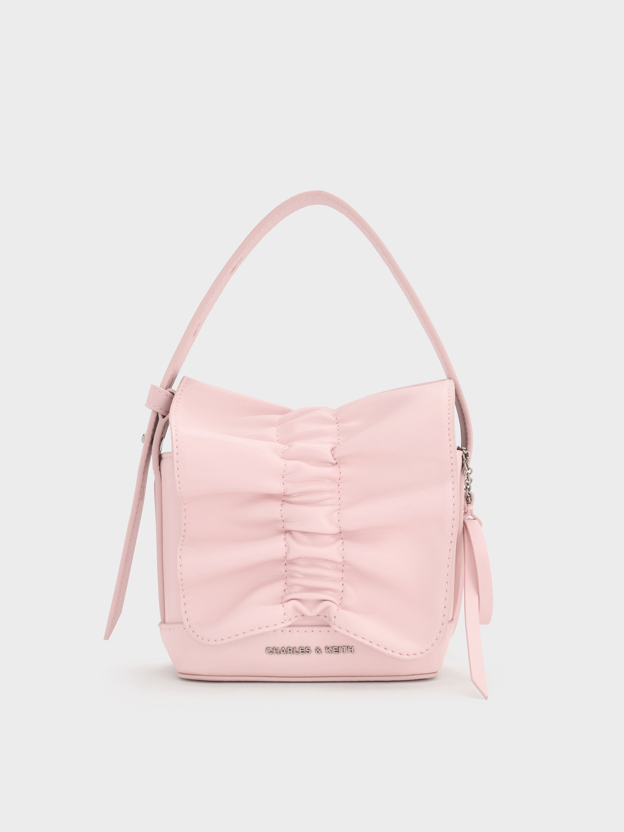 Charles & Keith - Kadee Ruched Mini Bag
