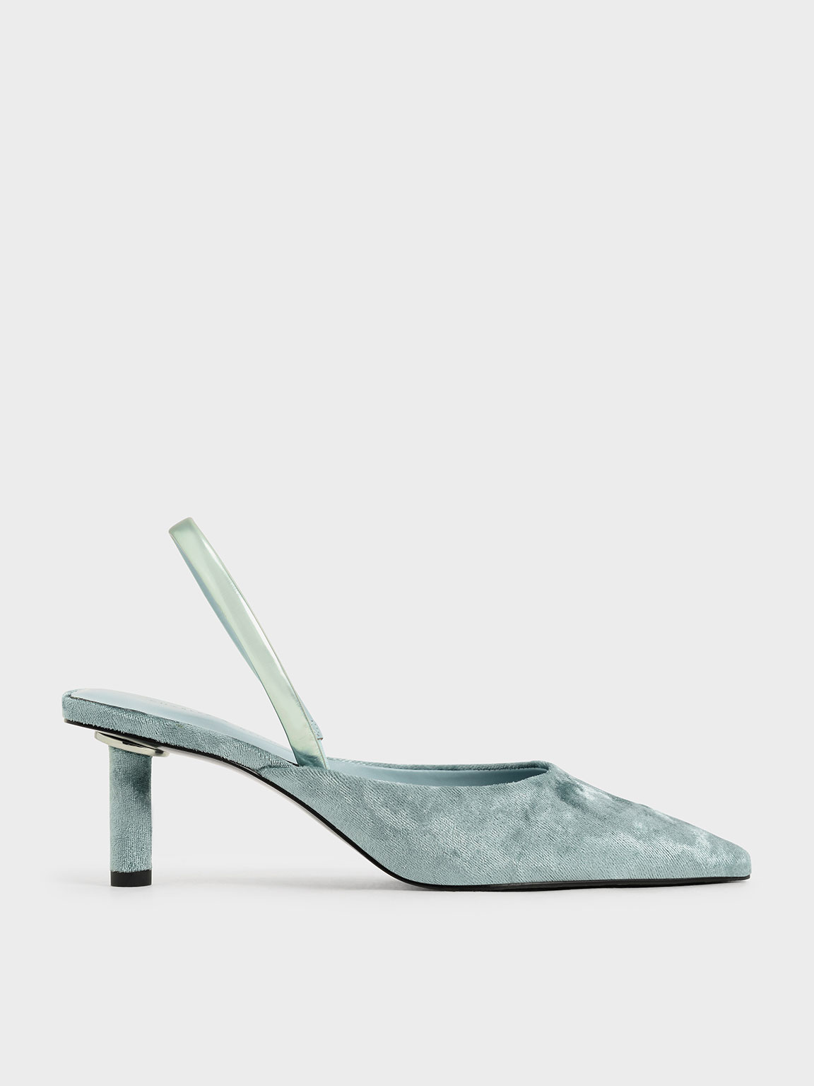 

Amelia Velvet Slingback Pumps