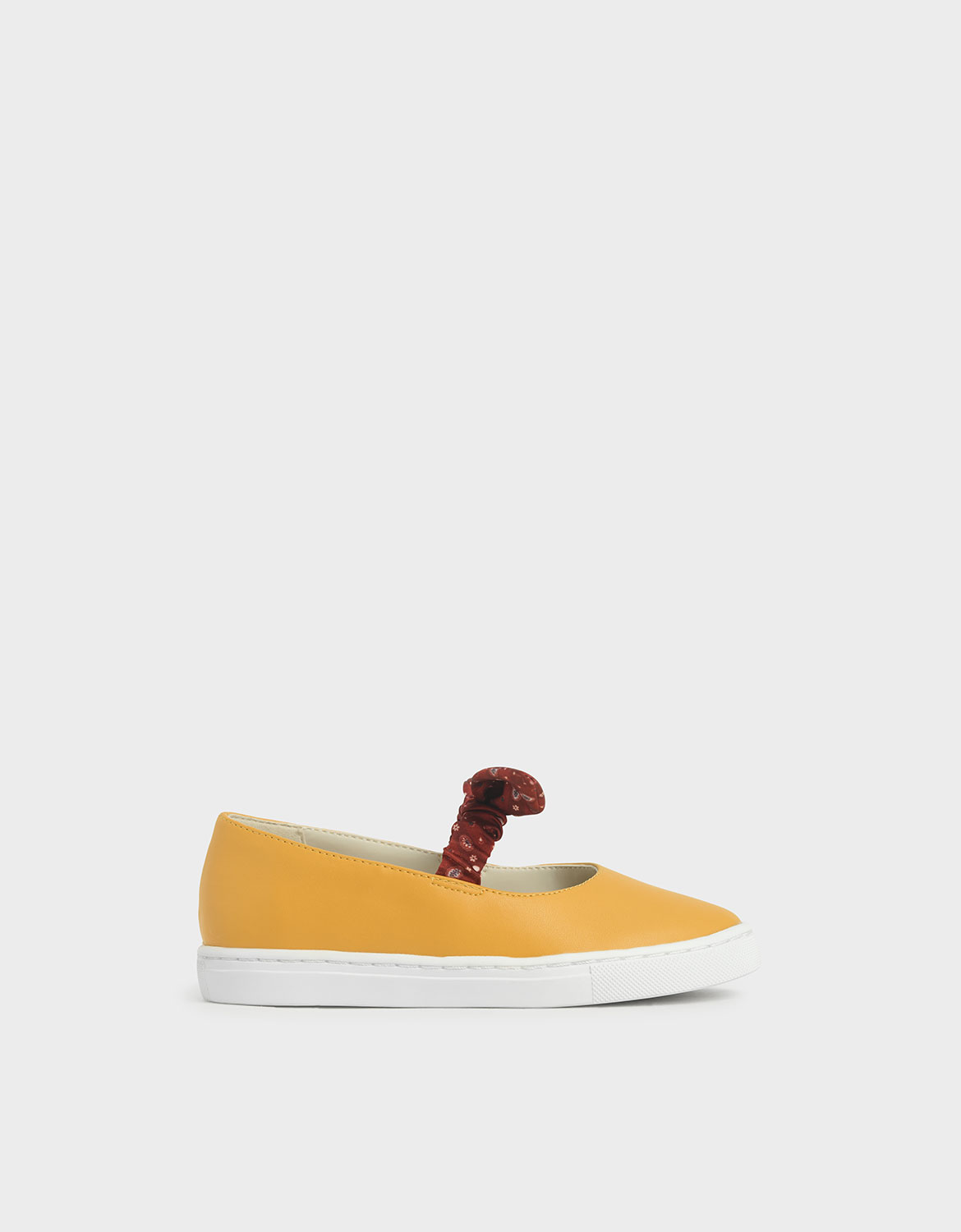 

The Purpose Collection - Girls' Bandana Print Slip-On Sneakers, Yellow