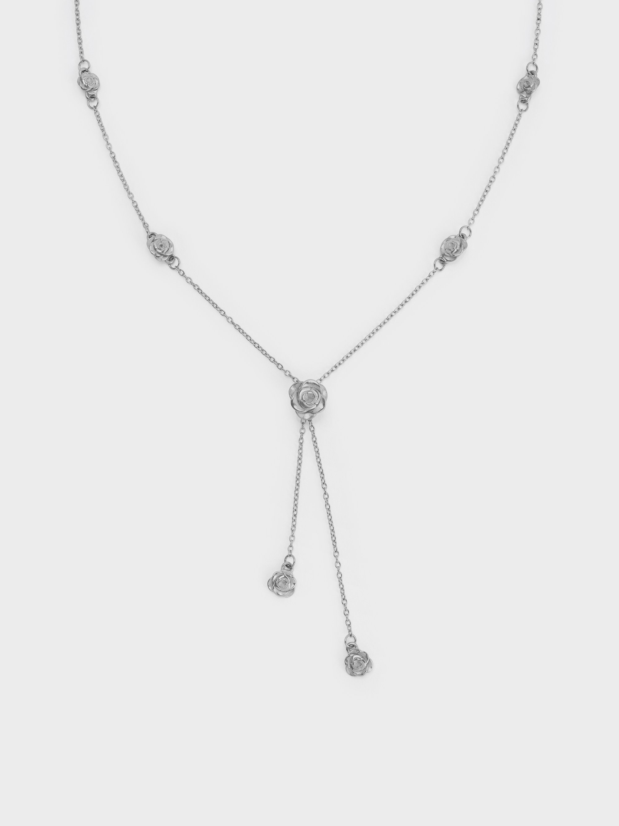 Charles & Keith - Rosalind Flower-Motif Necklace