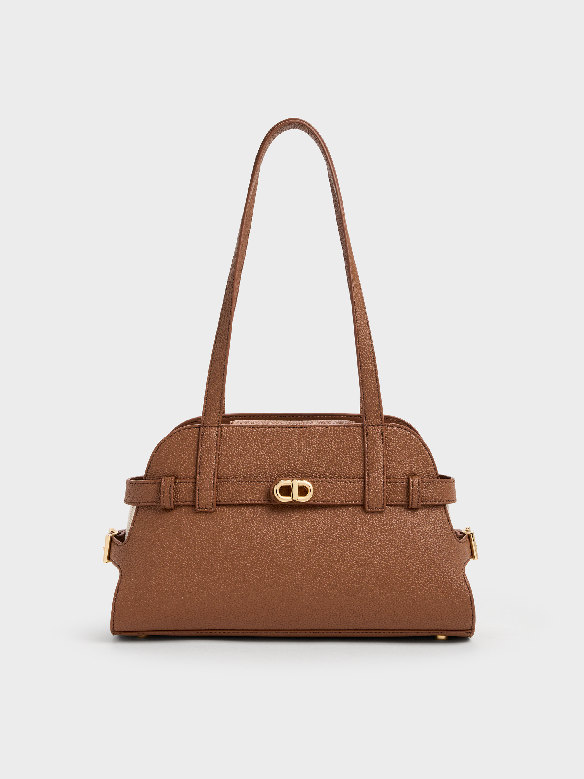 Charles & Keith - Aubrielle Belted Shoulder Bag