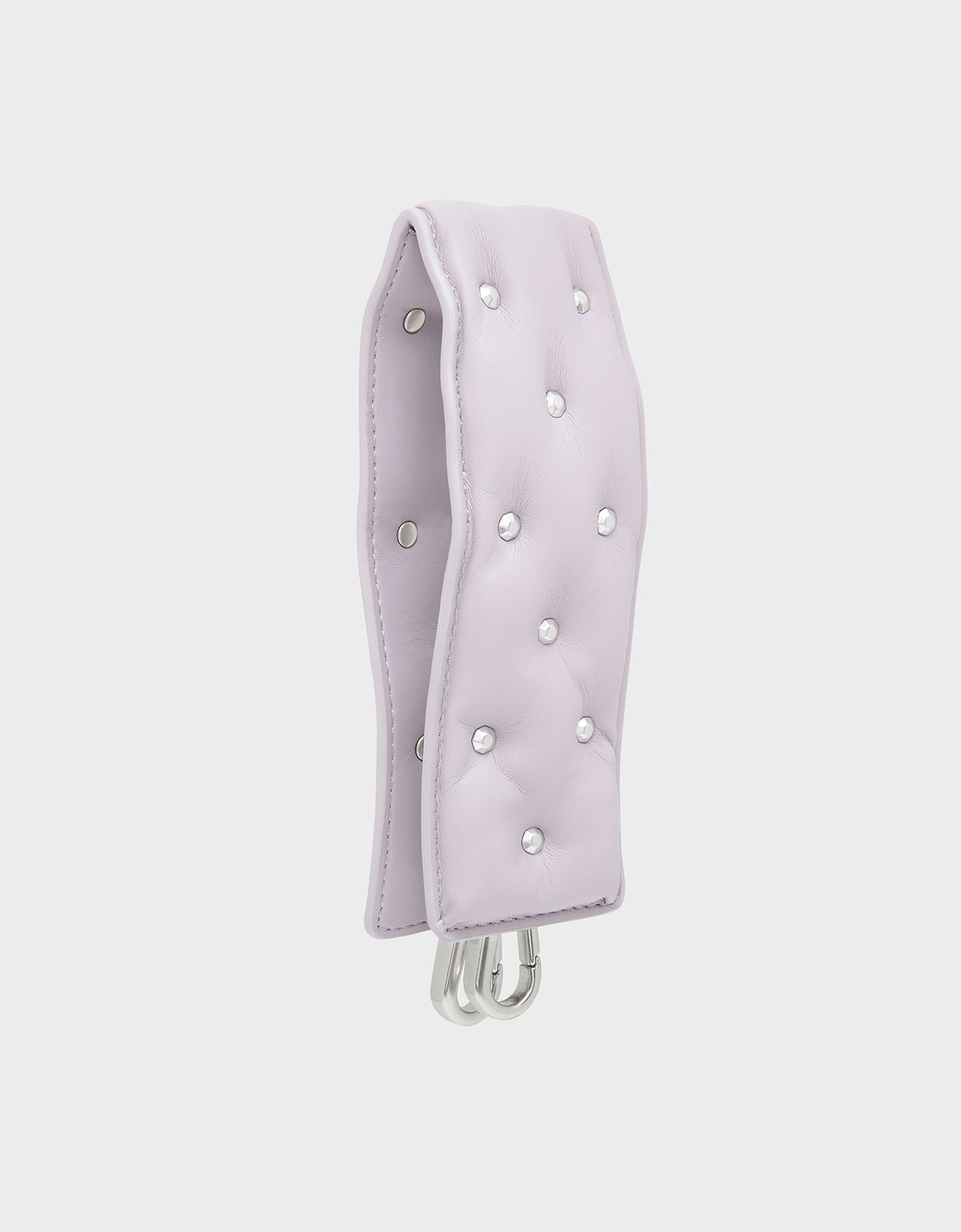 

Embellished Wide Mini Strap, Lilac