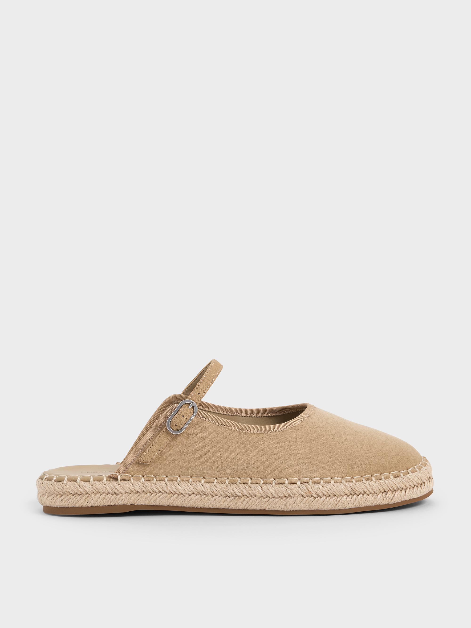 Charles & Keith - Bernadine Faux Suede Espadrille Mules Charles & Keith - Bernadine Faux Suede Espadrille Mules