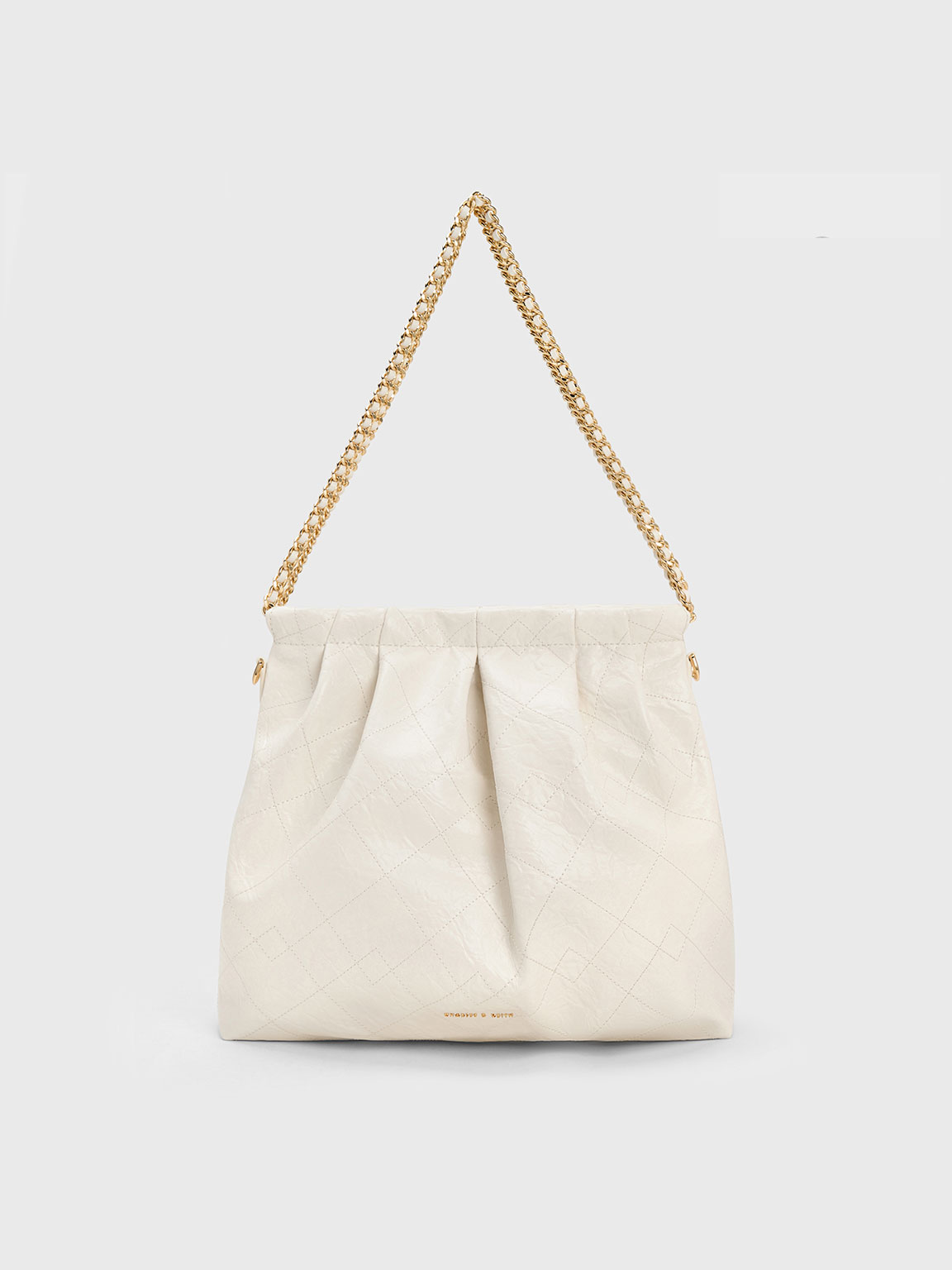Charles & Keith - Duo Double Chain Hobo Bag