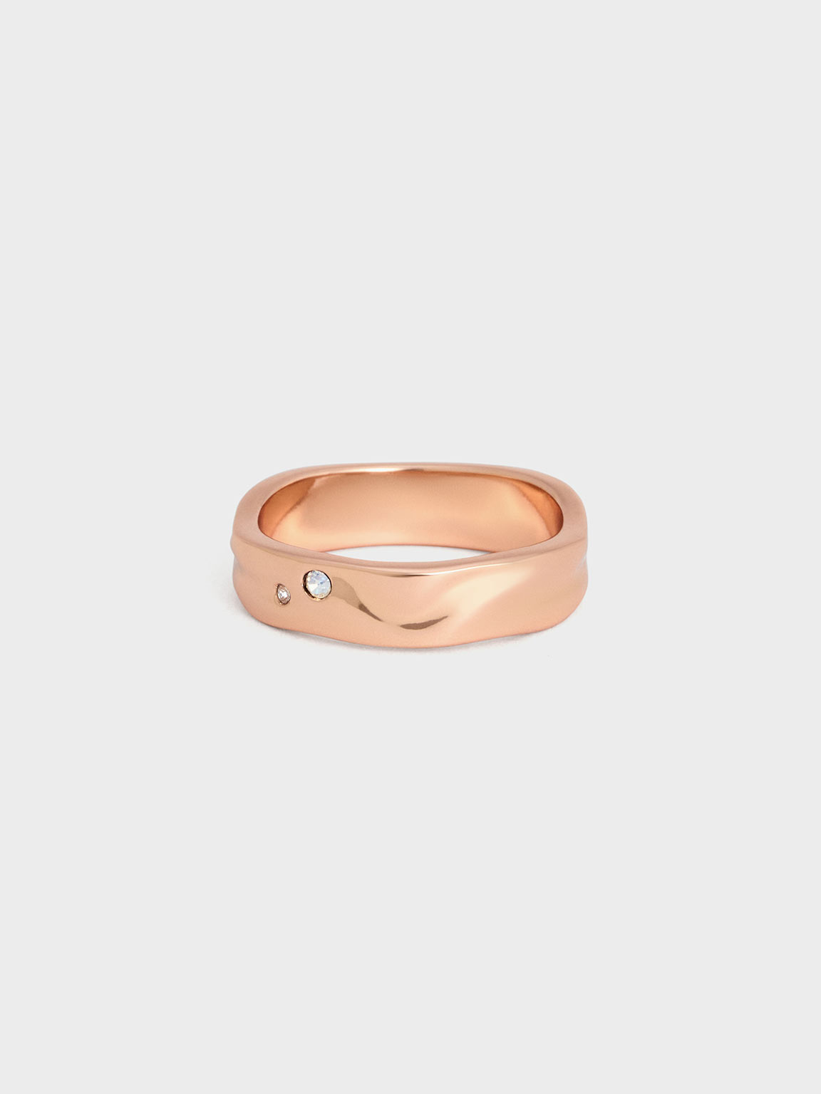 Charles & Keith - Ottilie Crystal Sculptural Ring