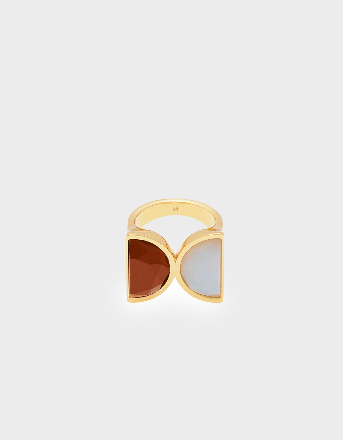 

Opal Brass Ring, Red