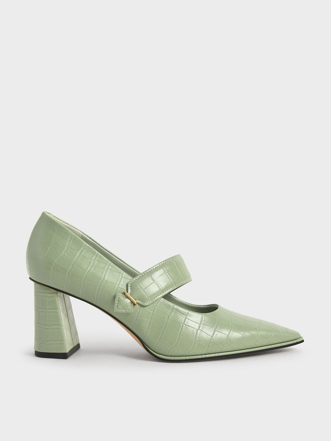 

Serafina Croc-Effect Mary Jane Pumps