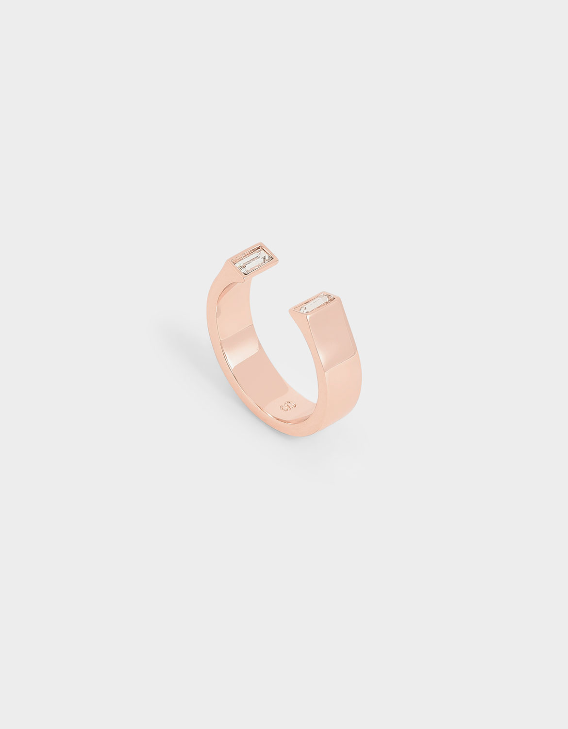 

Swarovski® Crystal Open Ring, Rose gold