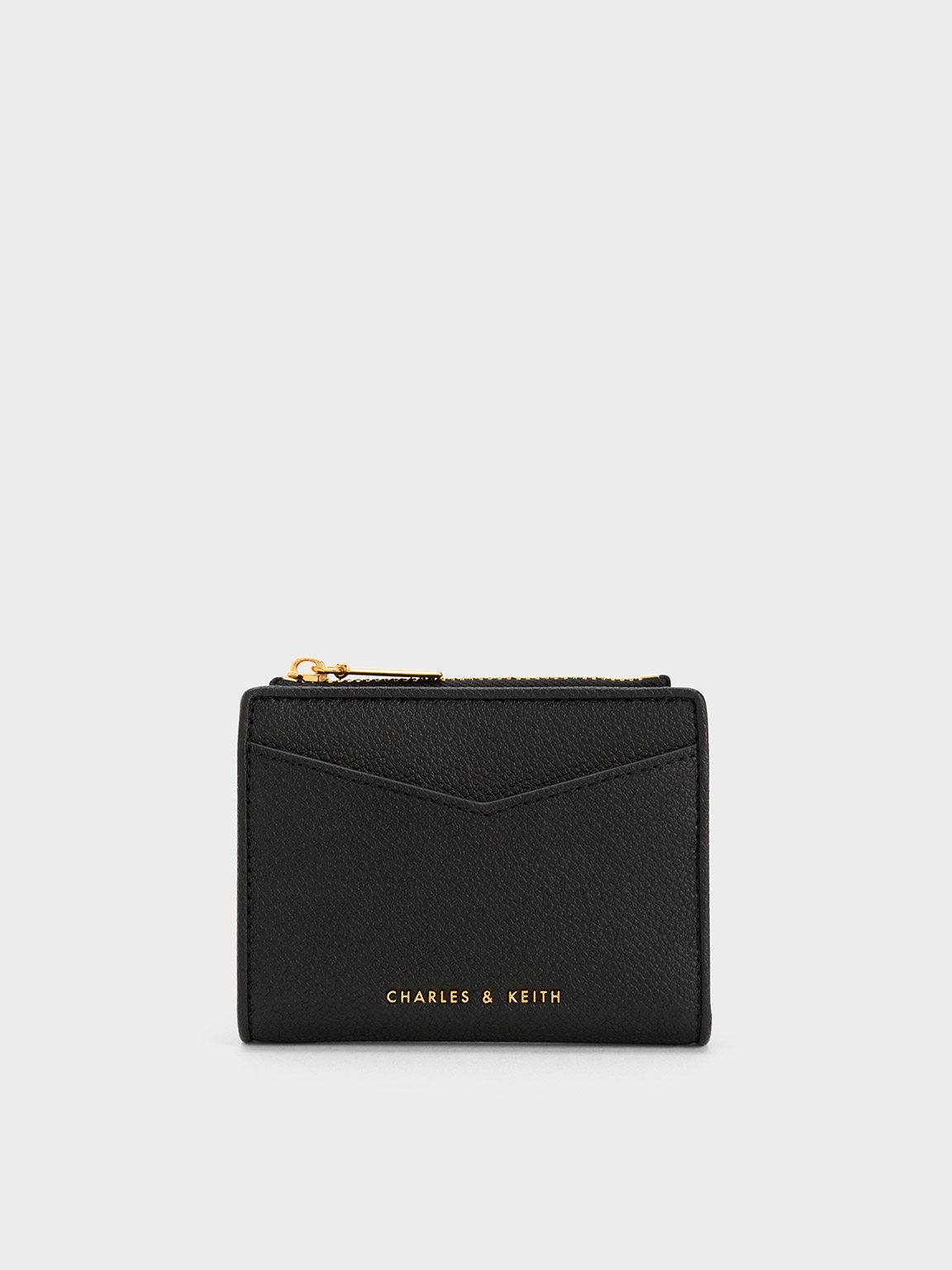Charles & Keith Cayce Short Wallet In Black