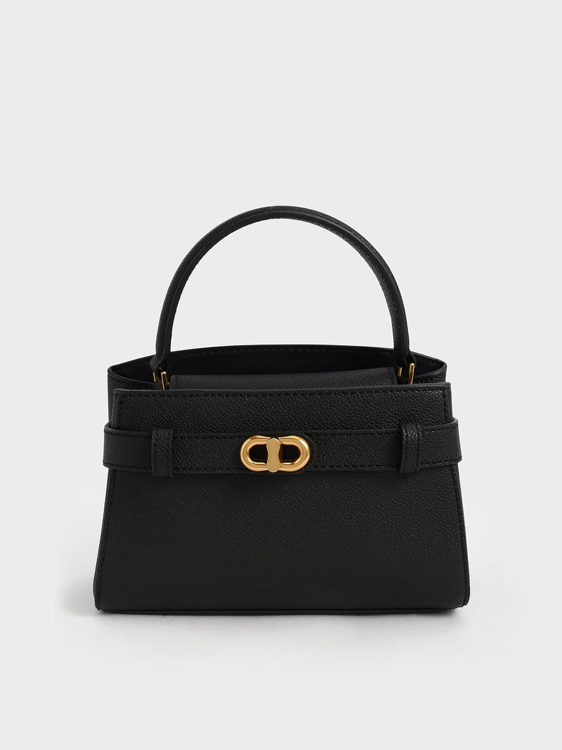 Charles & Keith - Aubrielle Belted Top Handle Bag