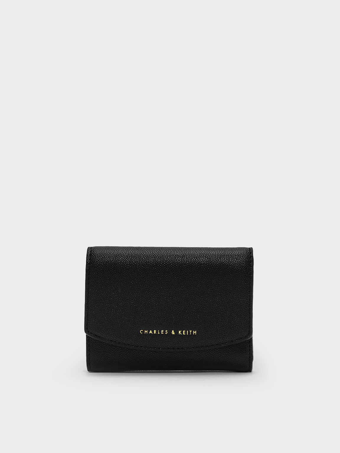 

Front Flap Wallet, Black