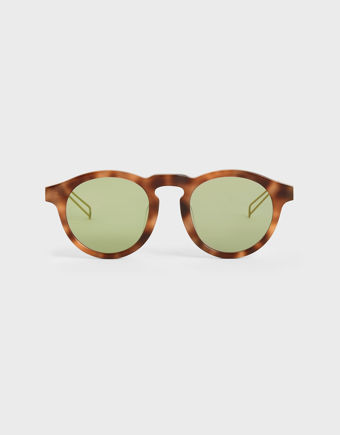 

Round Acetate Tortoiseshell Sunglasses