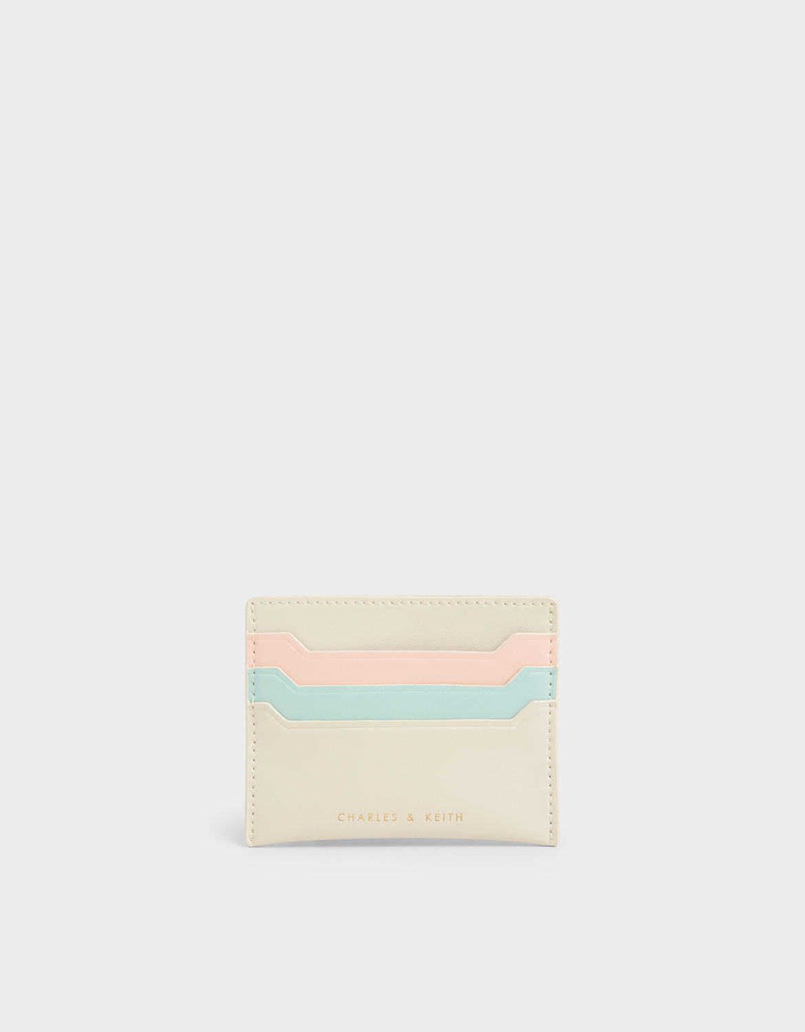 

Multi-Slot Card Holder, Cream