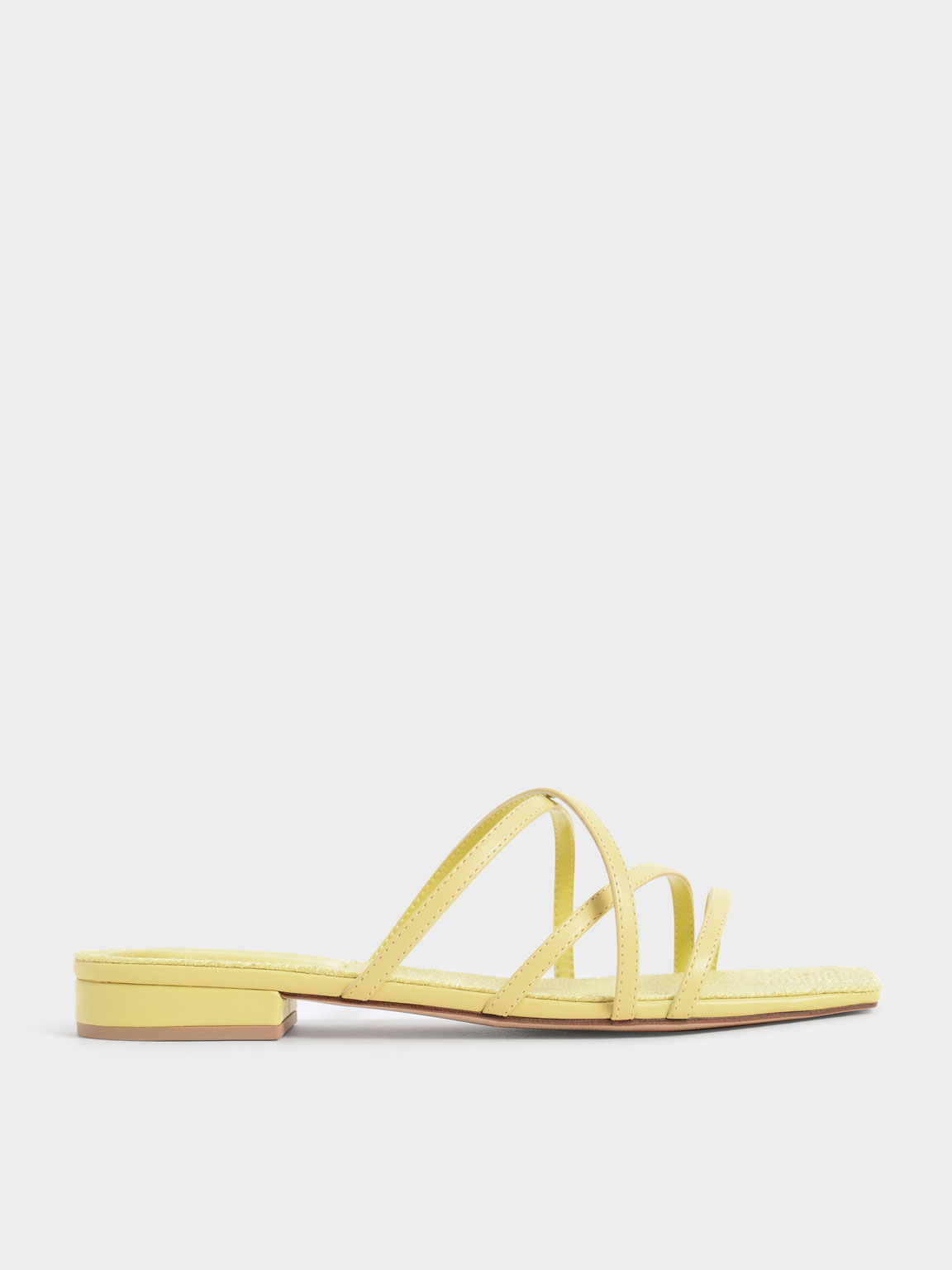 

Strappy Square Toe Sandals