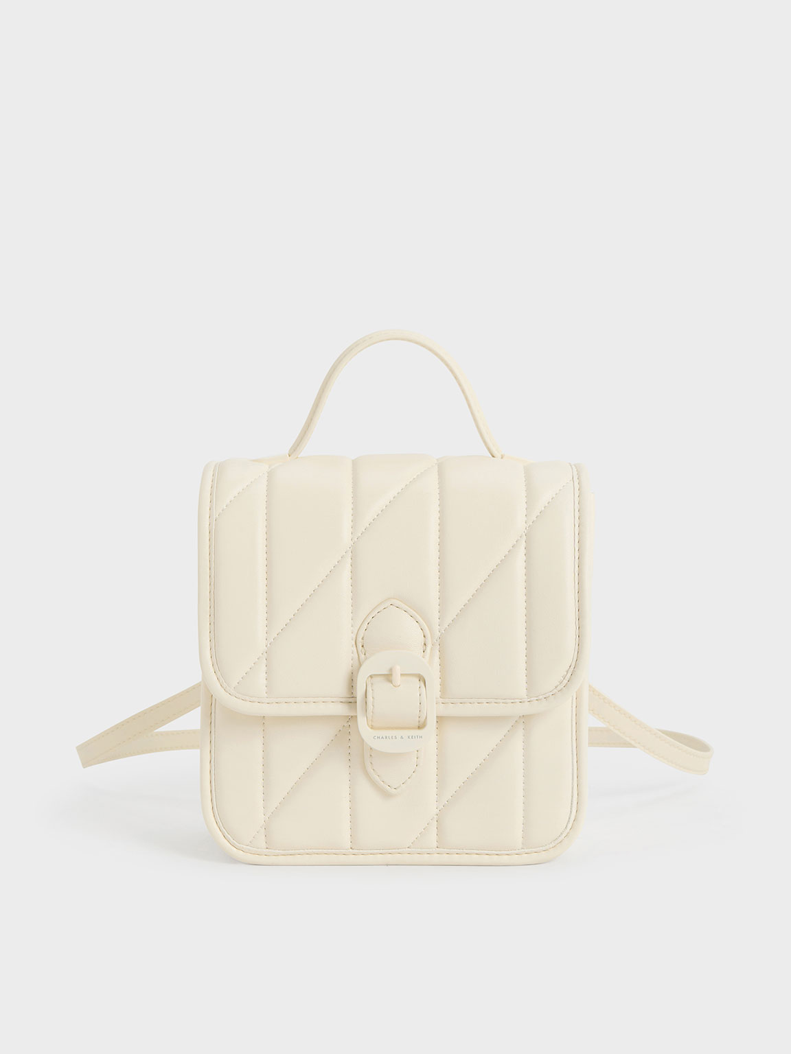 Lin Quilted Belted Backpack