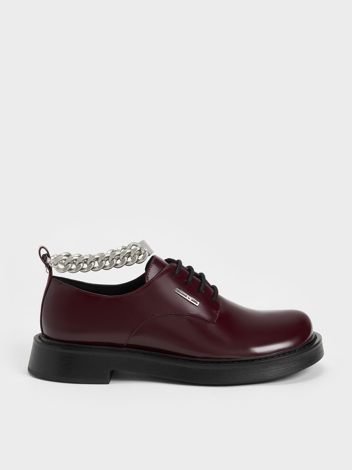 Chunky Chain Derby Shoes