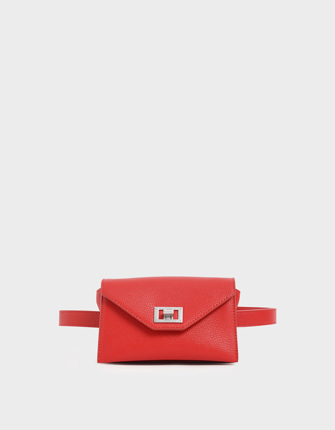 

Turn Lock Belt Bag, Red