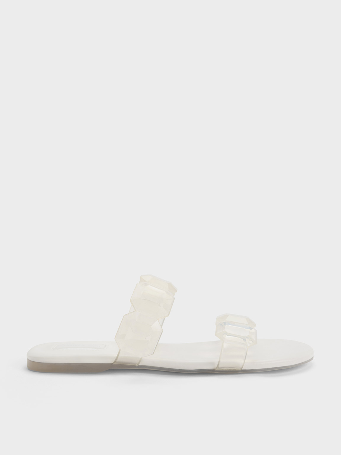 Fia Gem-Strap Slide Sandals