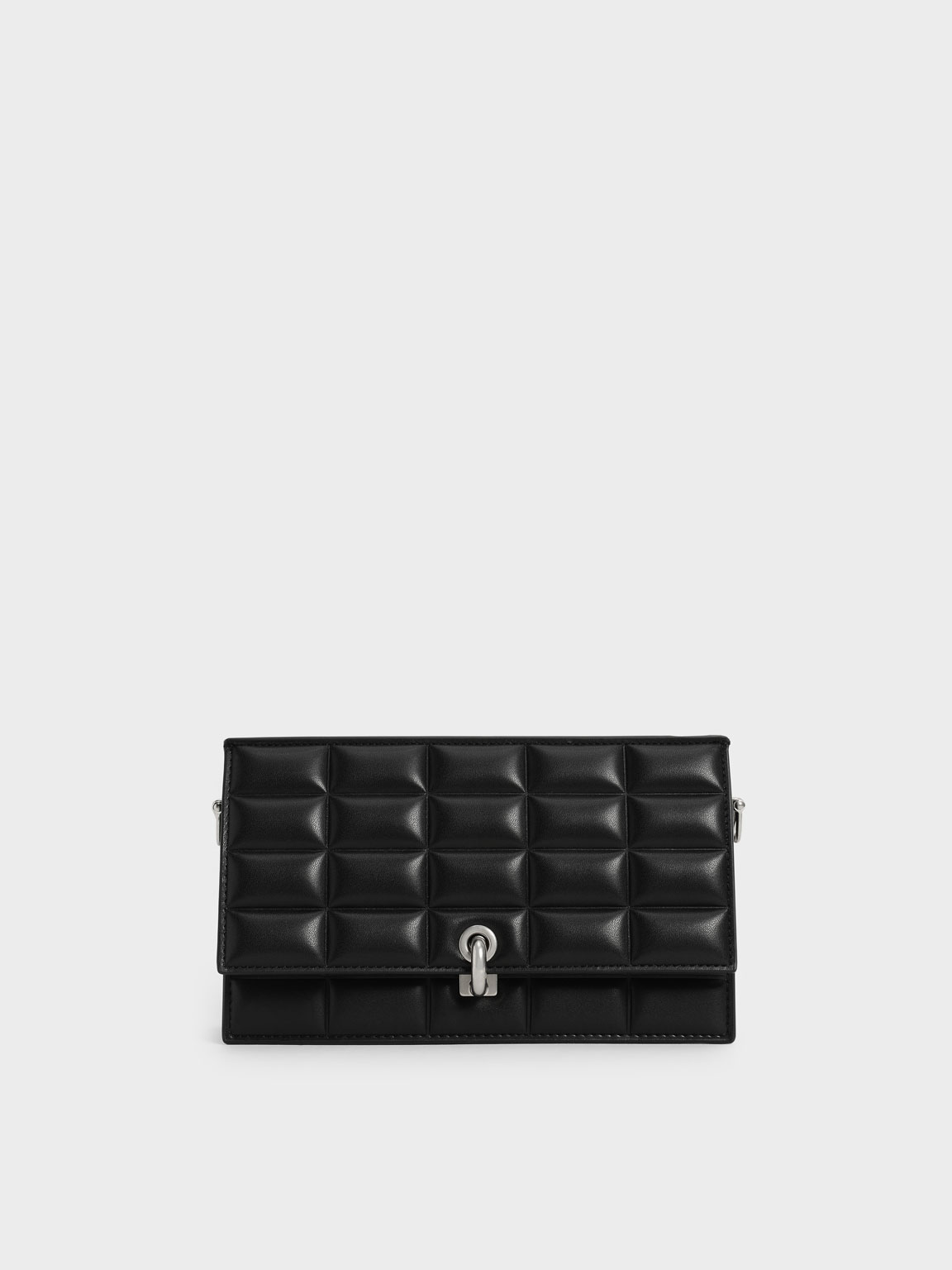 

Maze Padded Turn-Lock Long Wallet