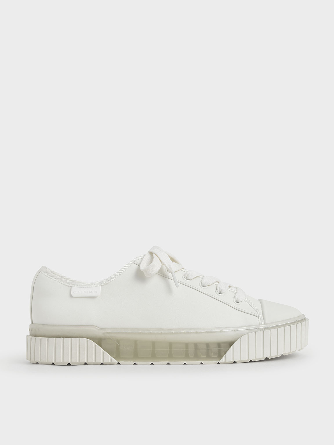 

Purpose Collection 2021: Platform Sneakers, White