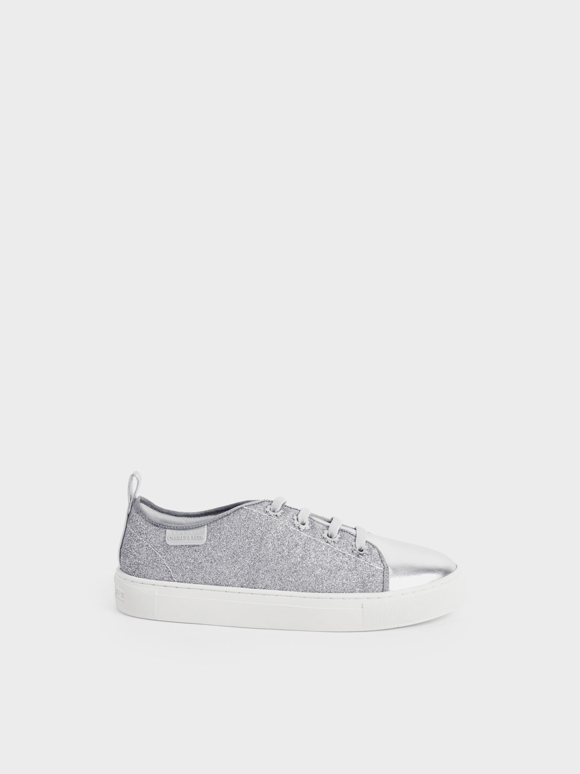 Girls’ Glittered Sneakers