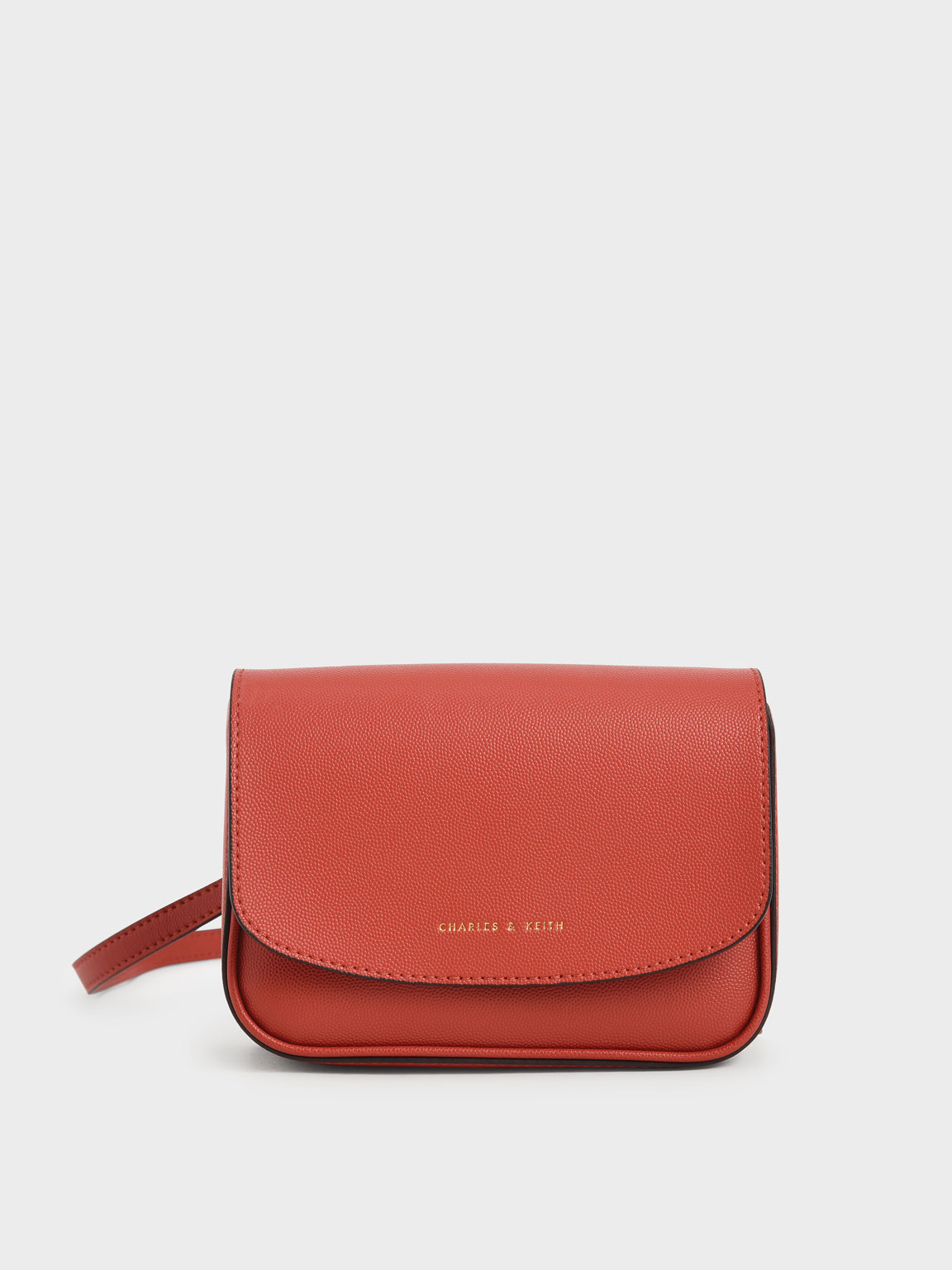 

Front Flap Sling Bag, Brick
