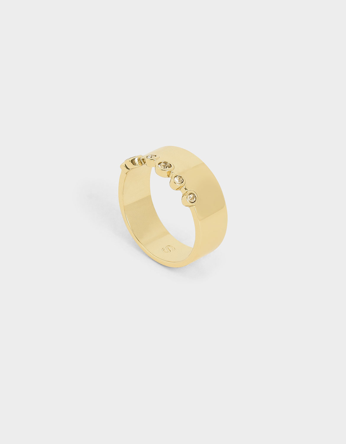 Swarovski(r) Crystal Studded Ring