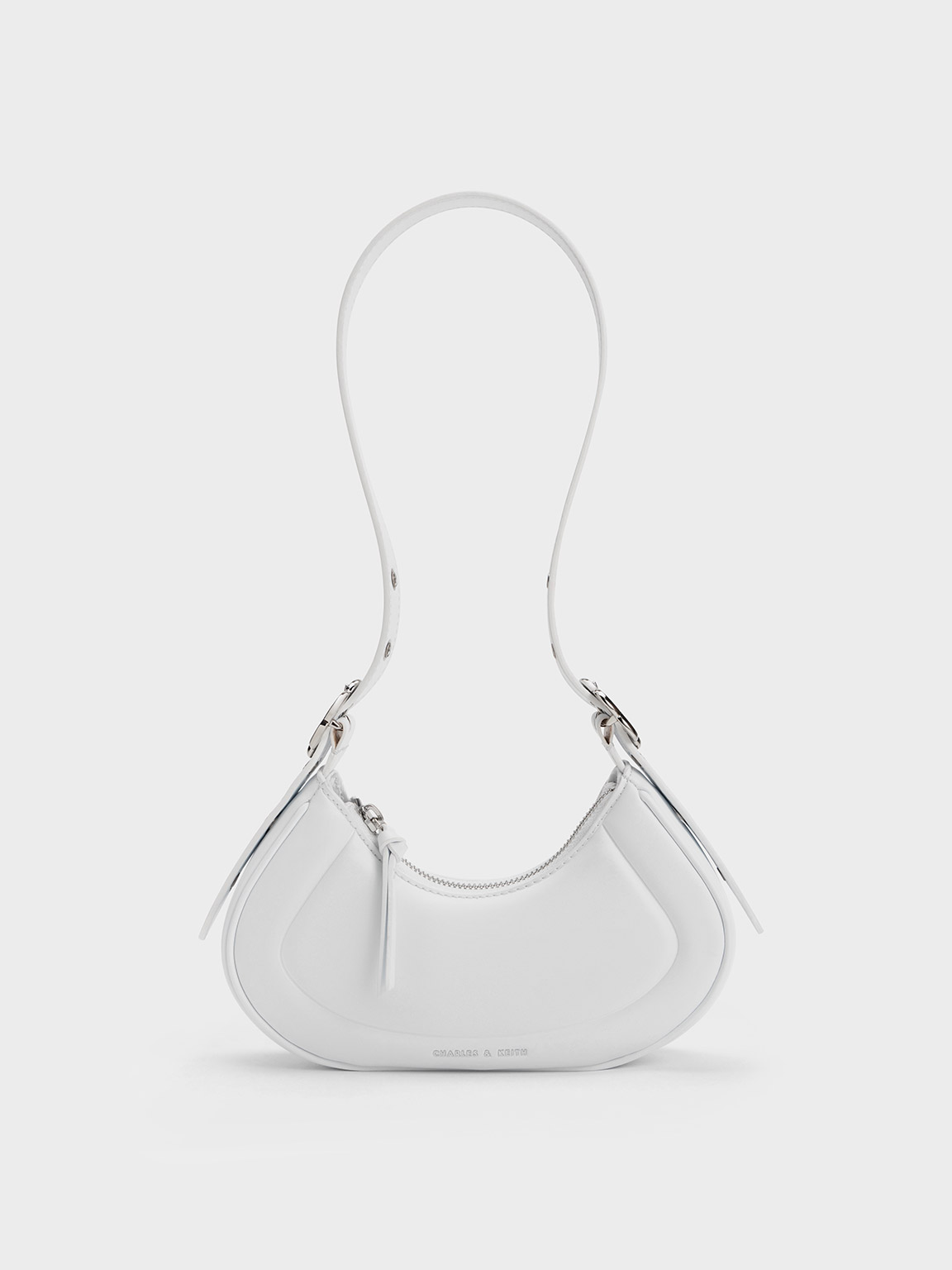 CHARLES & KEITH PETRA CURVED SHOULDER BAG
