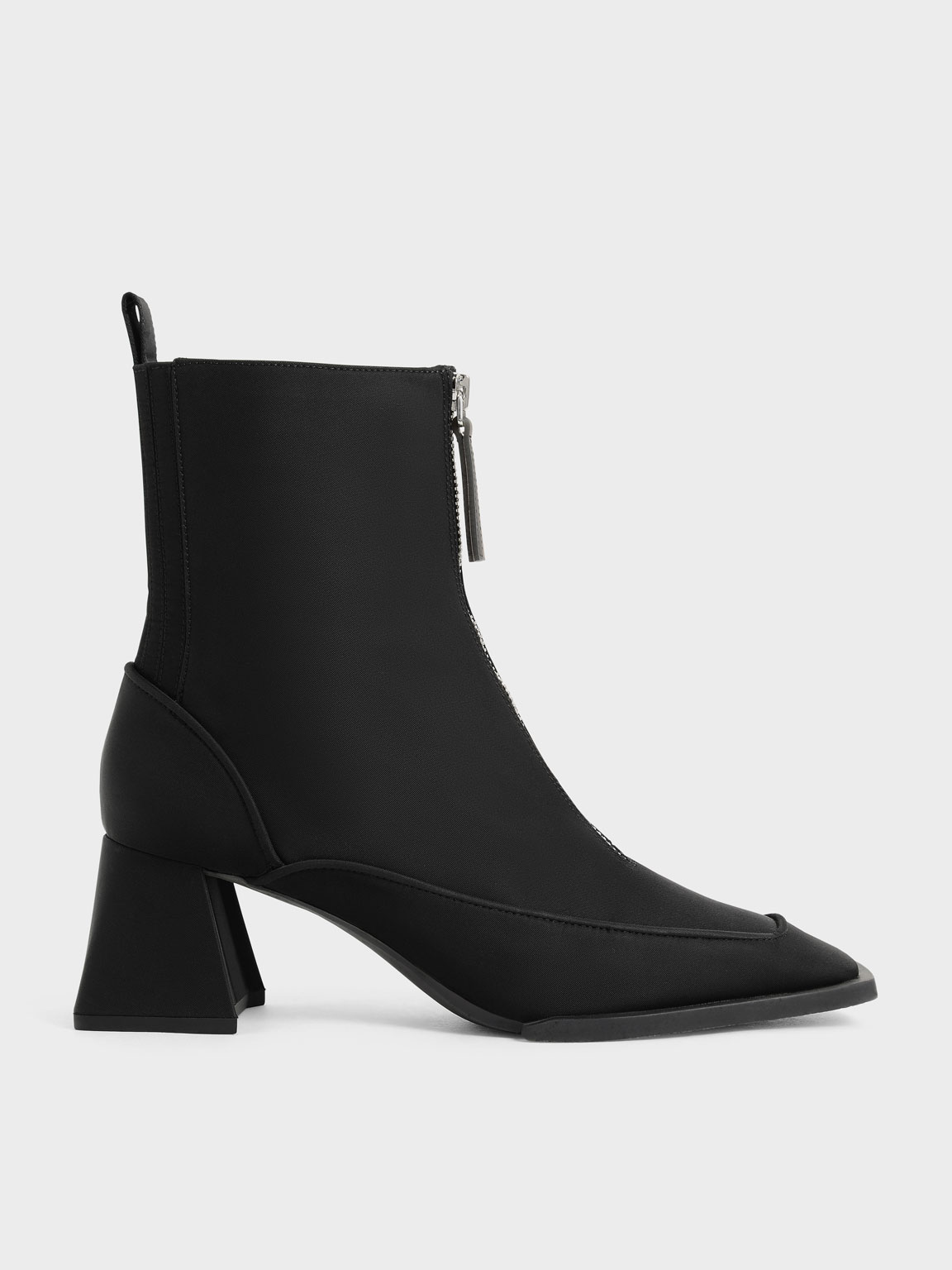 

The Anniversary Series: Rylee Recycled Nylon Ankle Boots​, Black