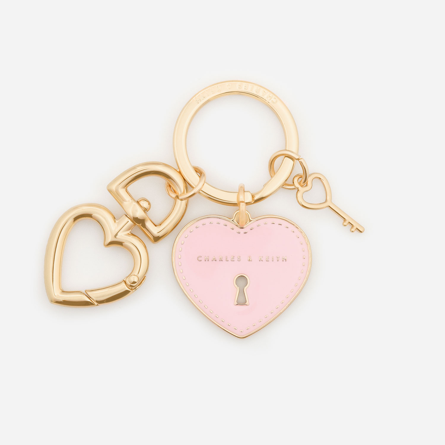 Heart Lock Keychain