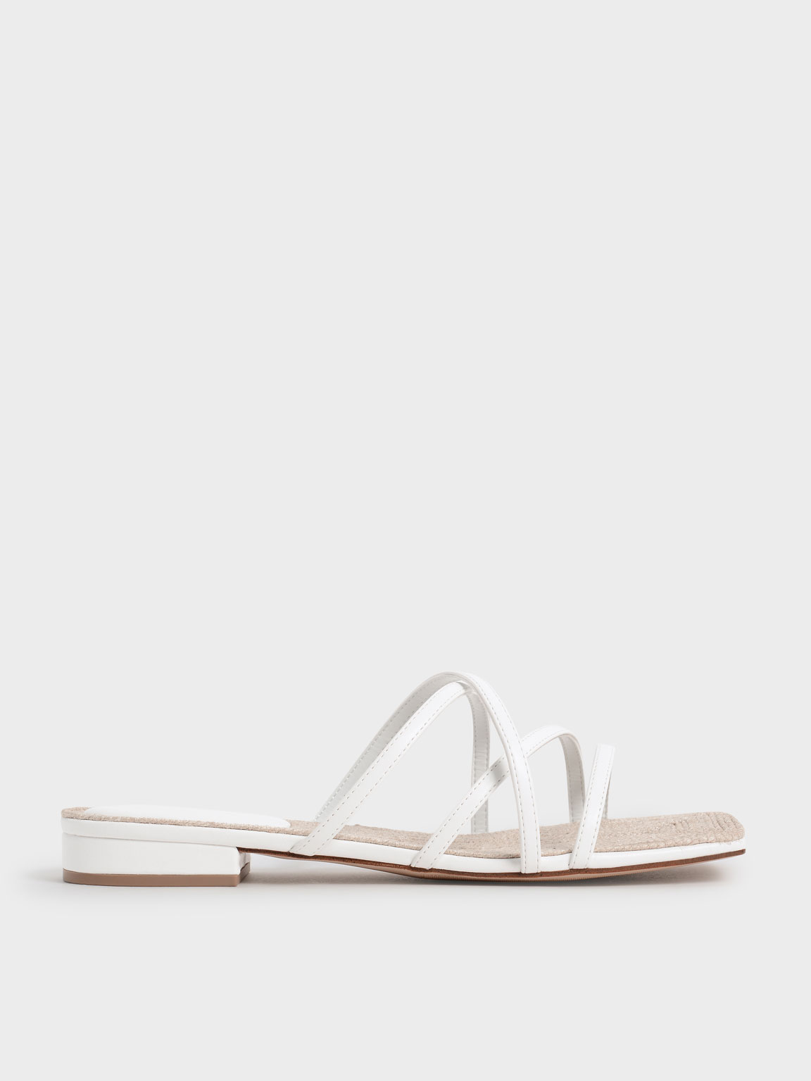 

Strappy Square Toe Sandals