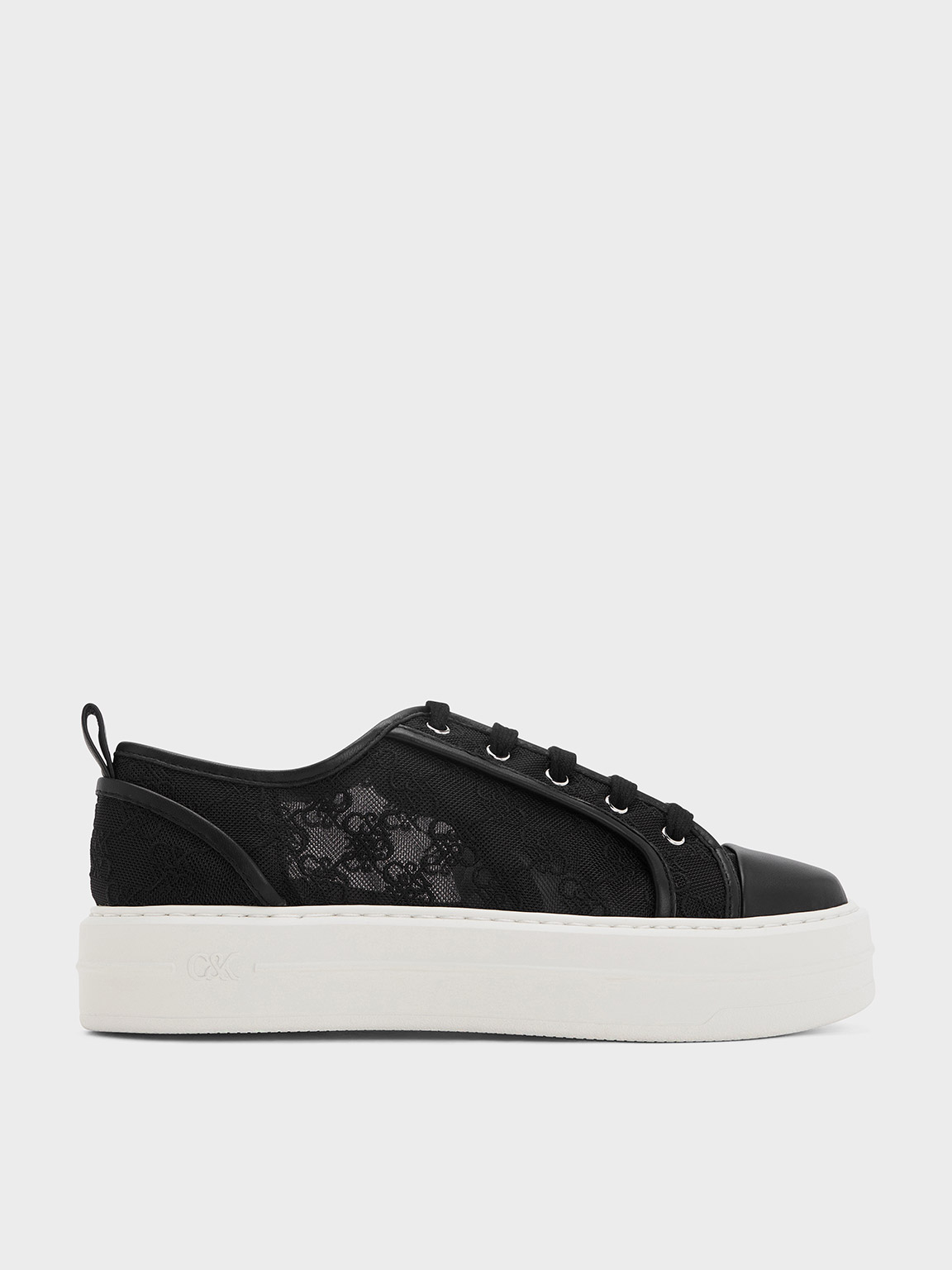 Charles & Keith - Mesh Flatform Sneakers Charles & Keith - Mesh Flatform Sneakers