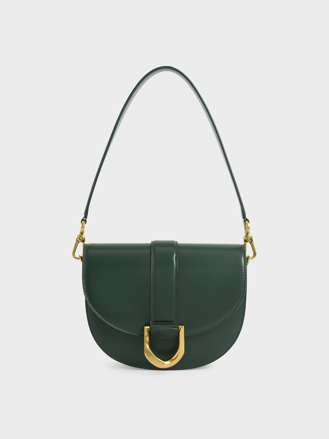 

Gabine Saddle Bag, Dark green