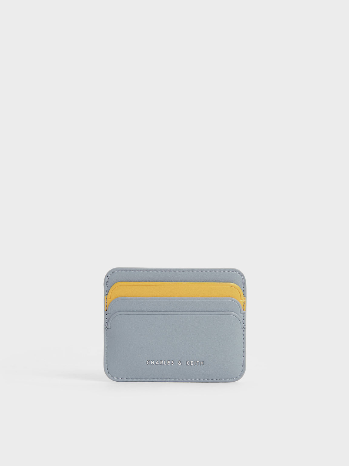 

Two-Tone Multi Slot Card Holder, Steel blue