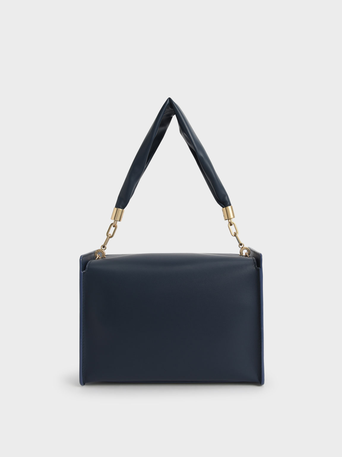 

Slouchy Top Handle Bag, Navy