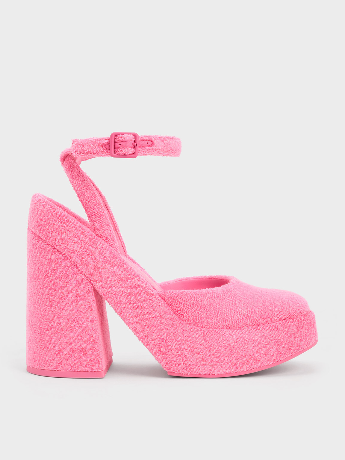 Loey Ankle-Strap Platform Pumps