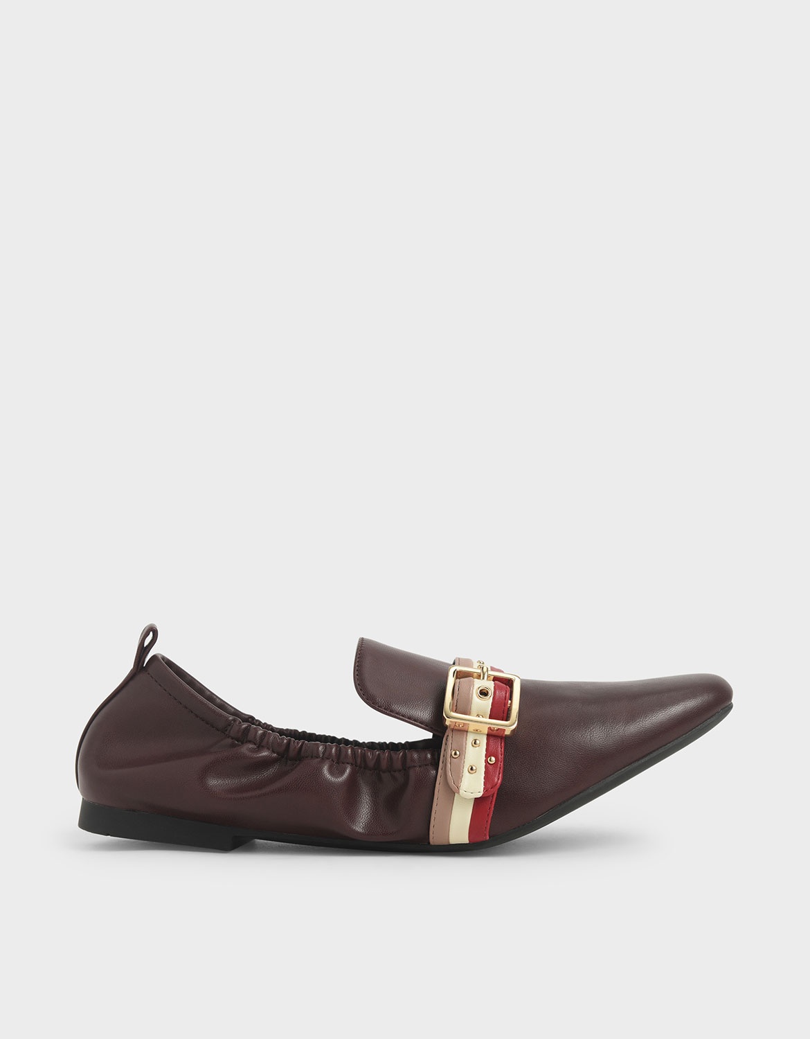 

Studded Loafers, Brown