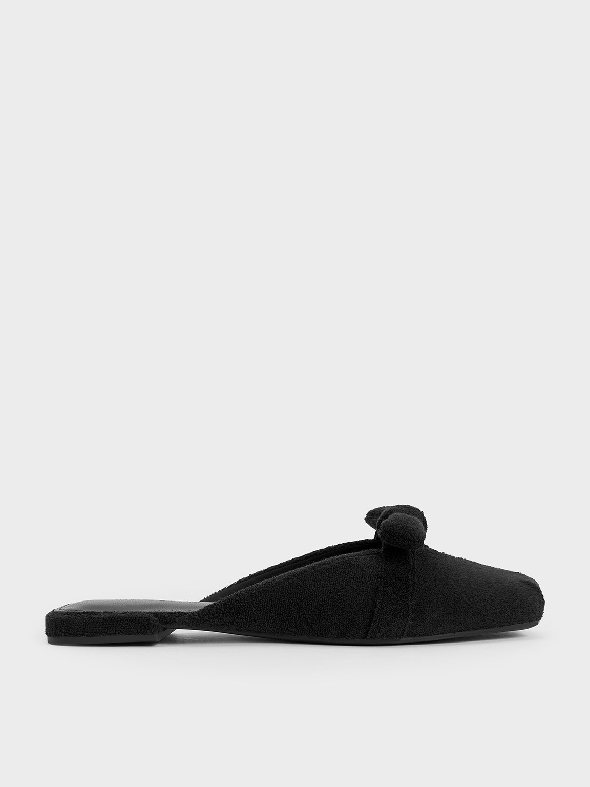 Charles & Keith - Loey Textured Knotted Mules