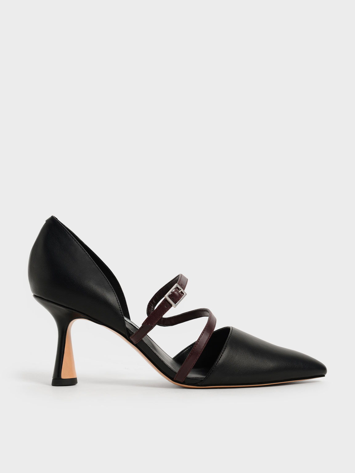 

Buckle Strap D'Orsay Pumps