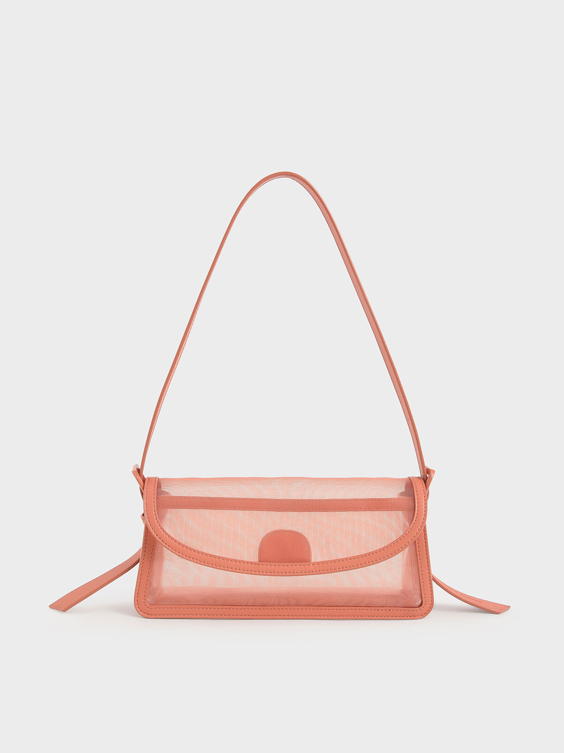 

Mesh Shoulder Bag, Orange