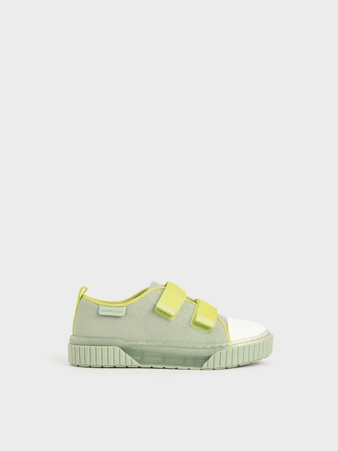 

Purpose Collection 2021: Girls' Organic Cotton Sneakers, Mint green