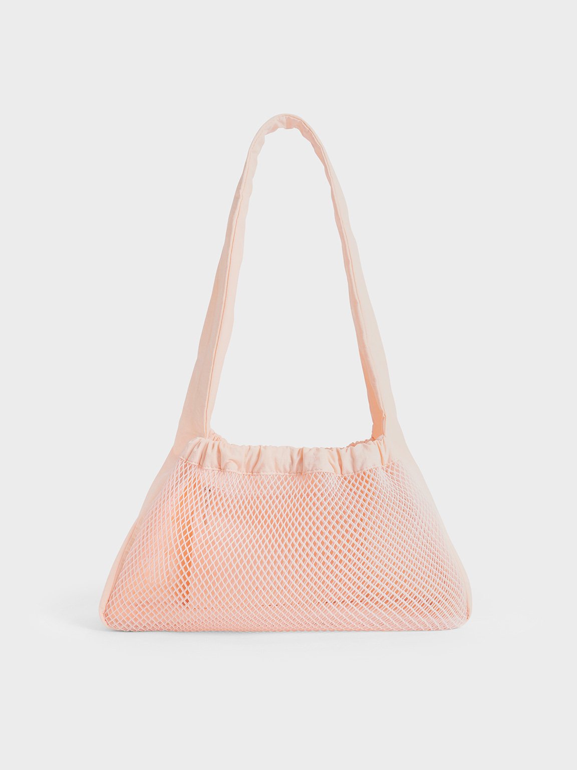 Charles & Keith - Terra Mesh & Nylon Shoulder Bag