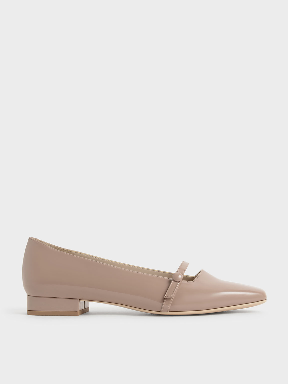 

Patent Mary Jane Ballerina Pumps