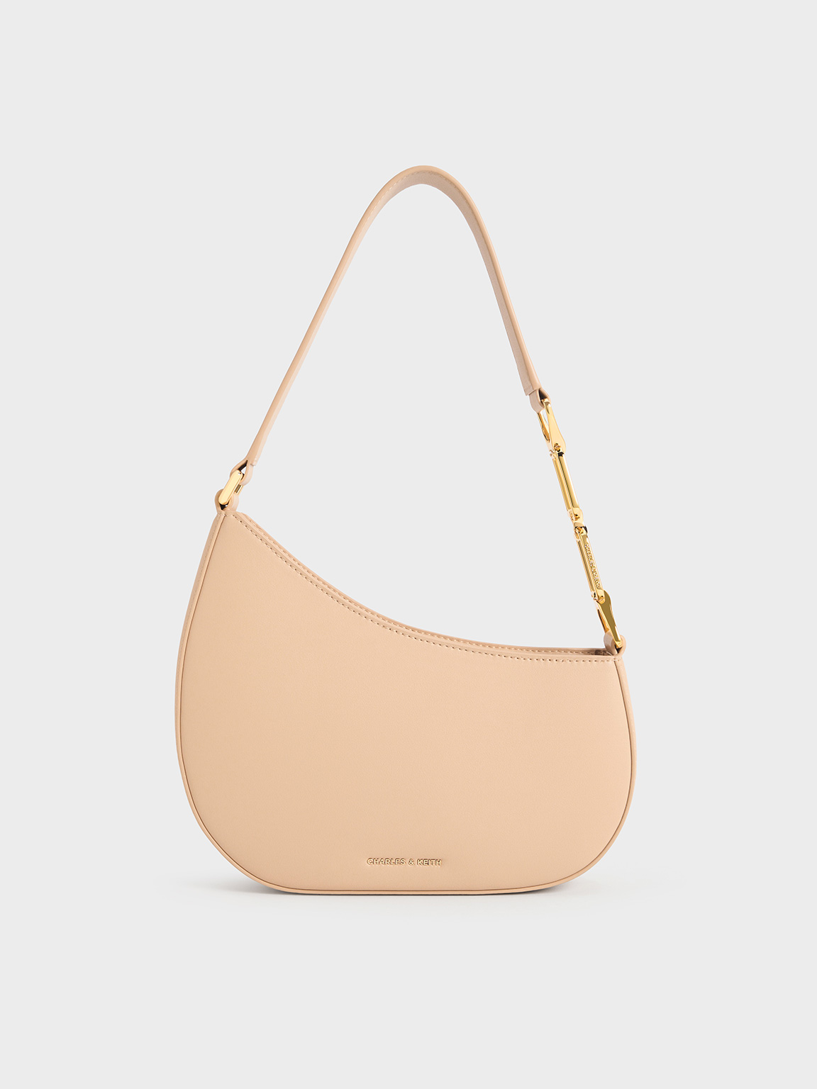 Charles & Keith - Agatha Chain-Strap Shoulder Bag