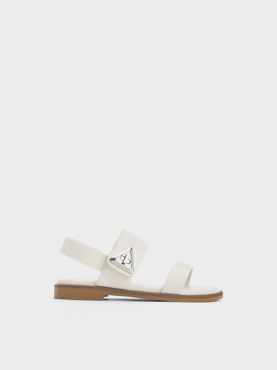 Charles & Keith - Girls' Trice Metallic Accent Sandals