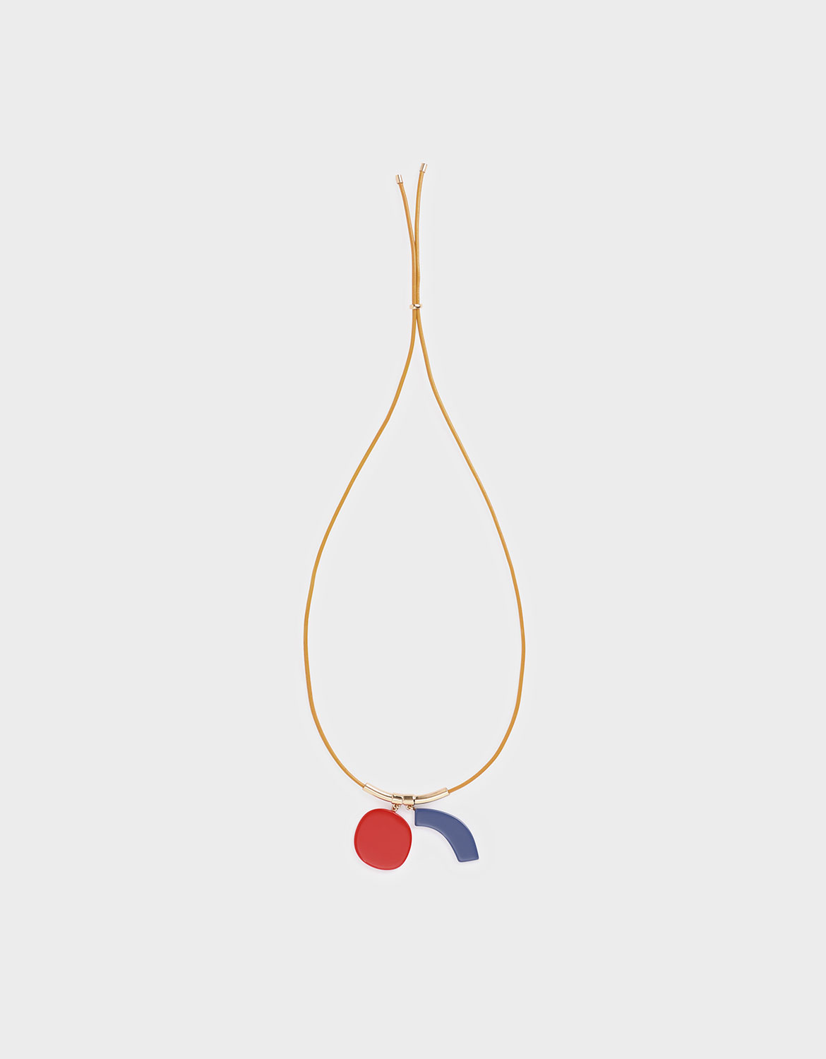 

Acetate Multi Charm Necklace