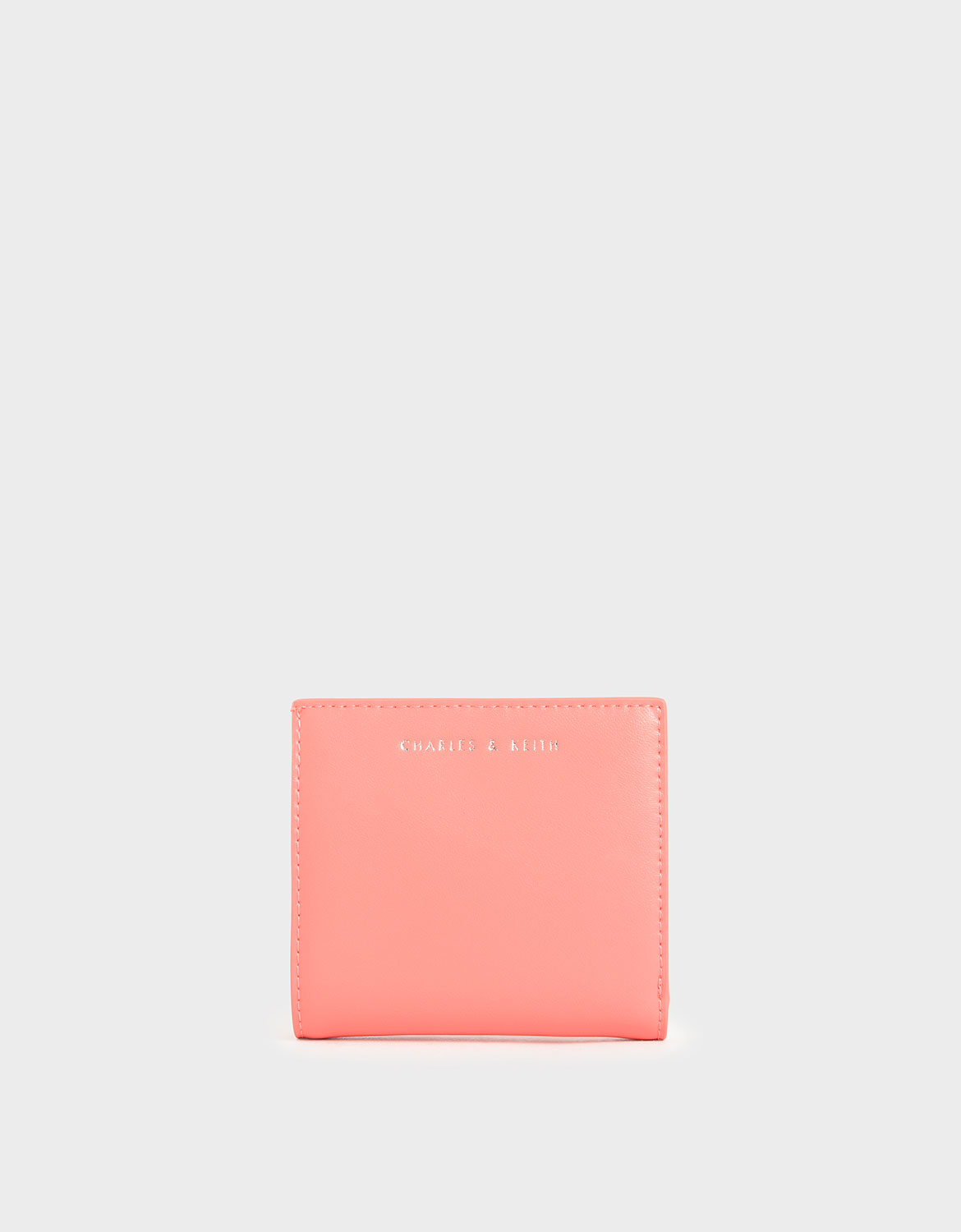 

Square Small Wallet, Pink