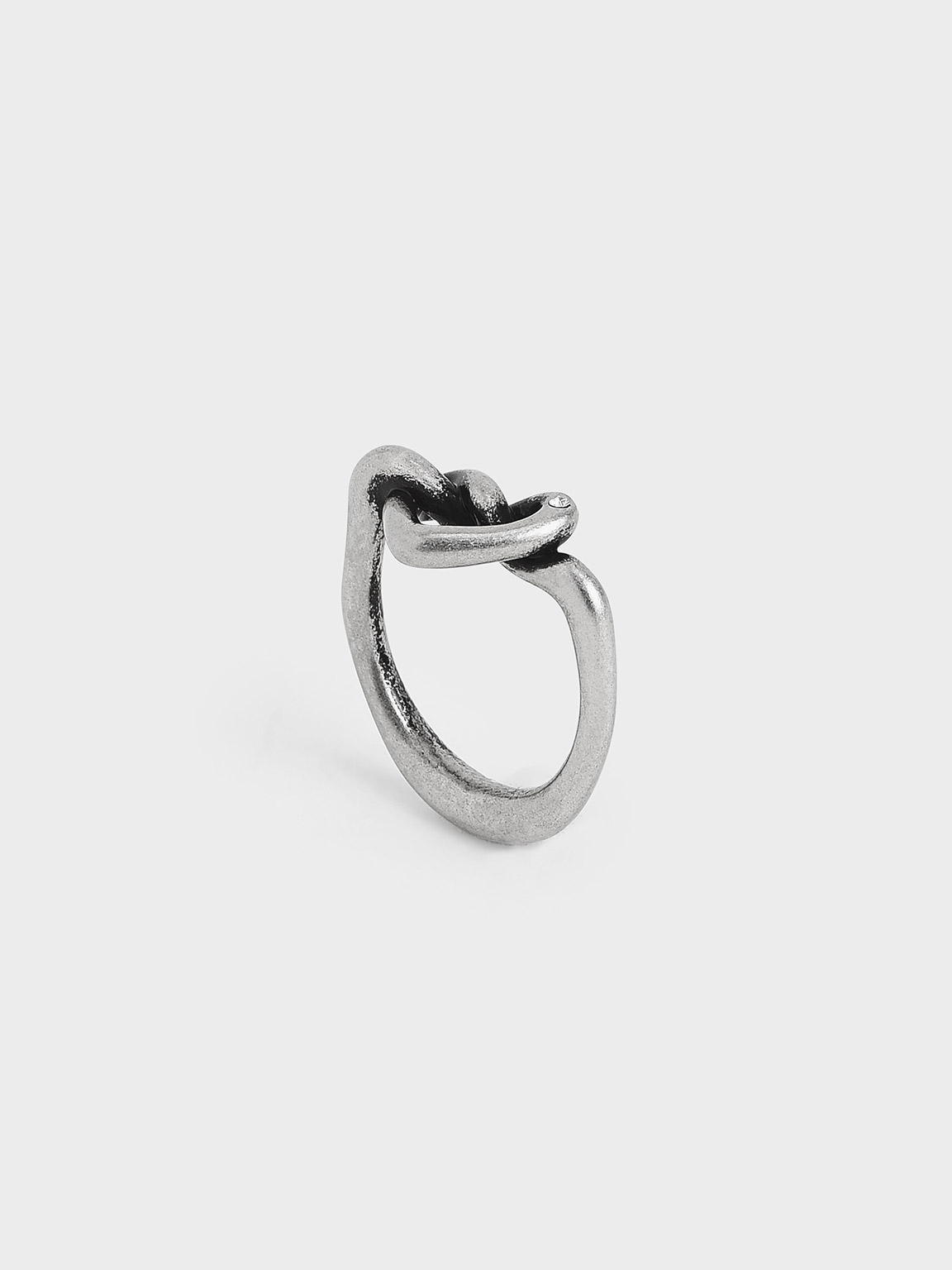 

Swarovski® Crystal Embellished Heart Ring, Silver