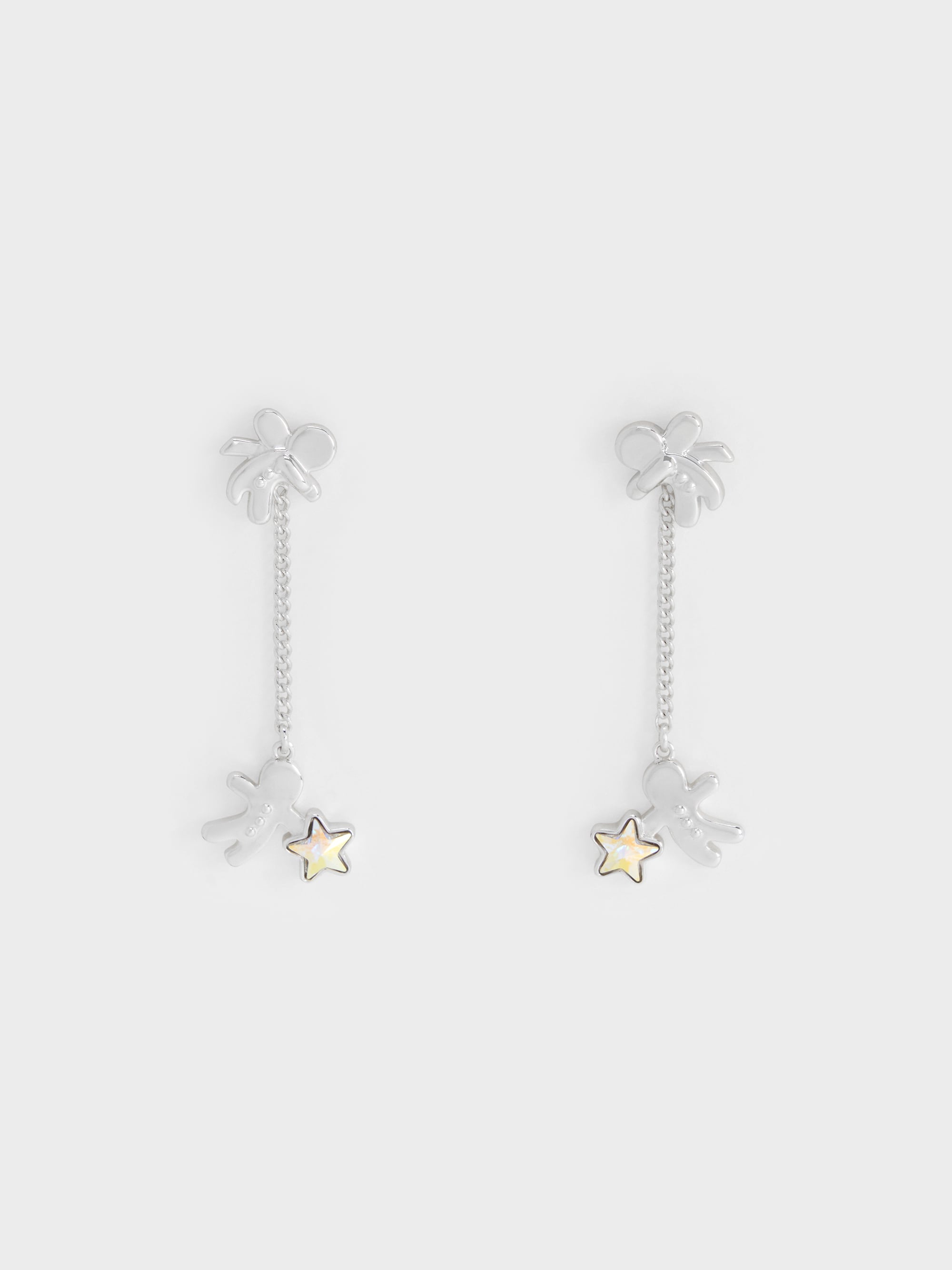 Charles & Keith - Athalia Gingerbread-Fairy Drop Earrings
