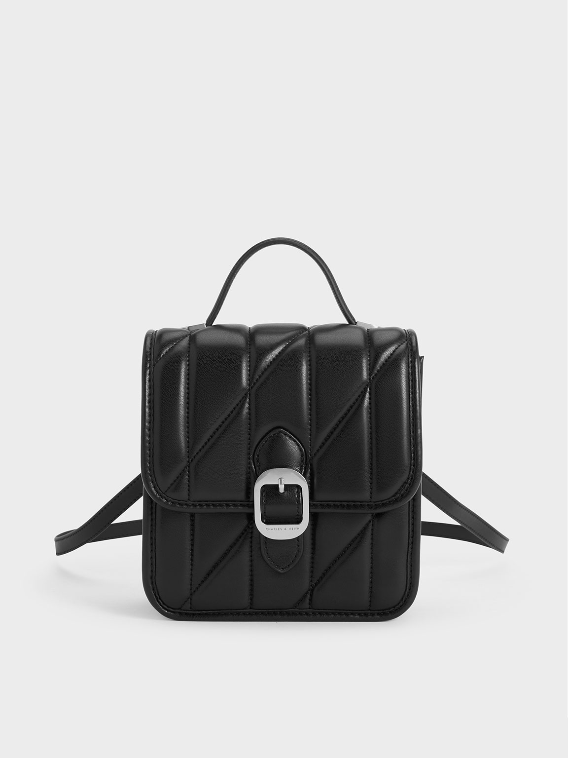 Lin Quilted Belted Backpack